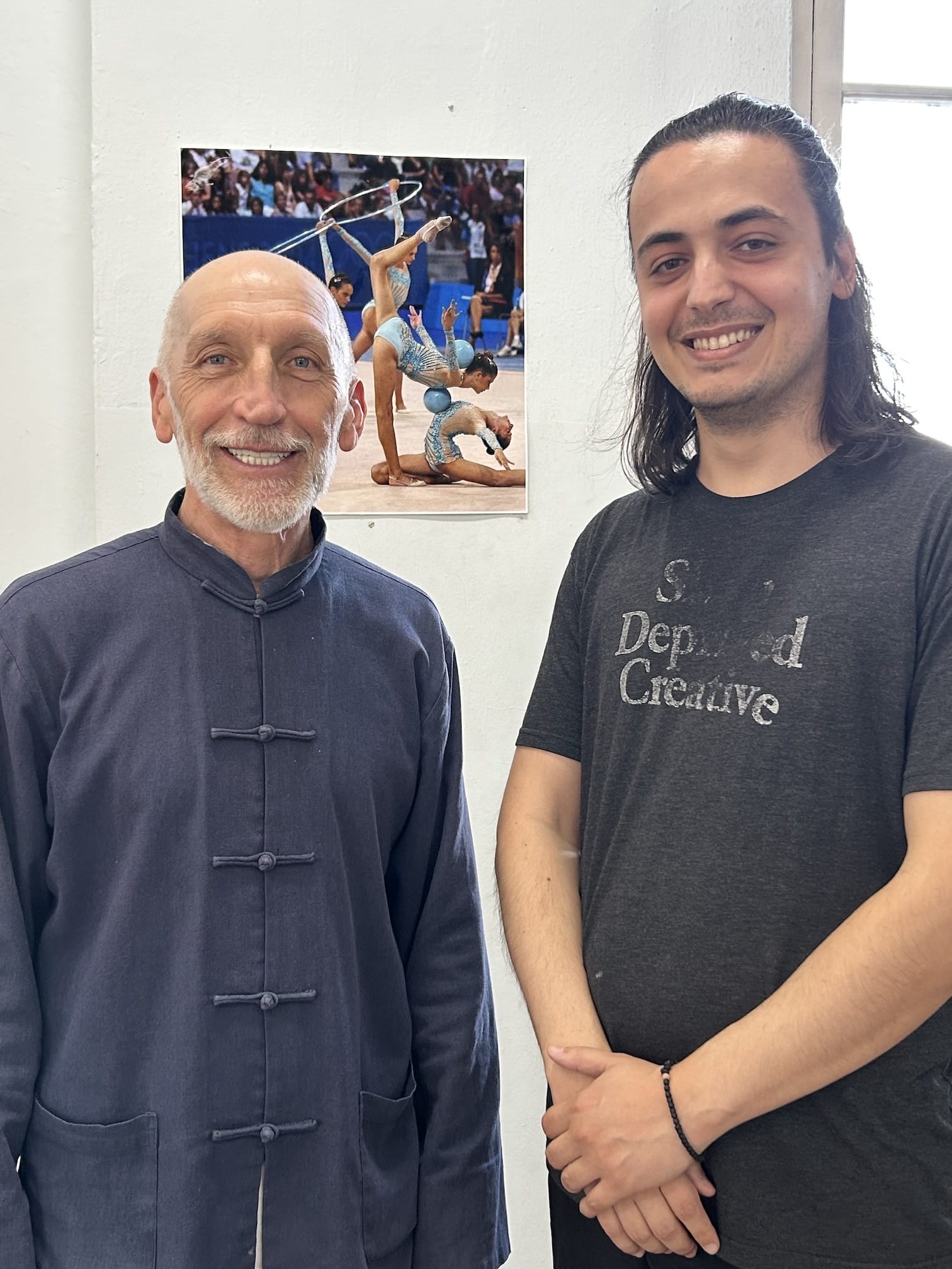 Sifu Ji Yuan Pierre Kouzmenko w/ Dimitris Dimarelos